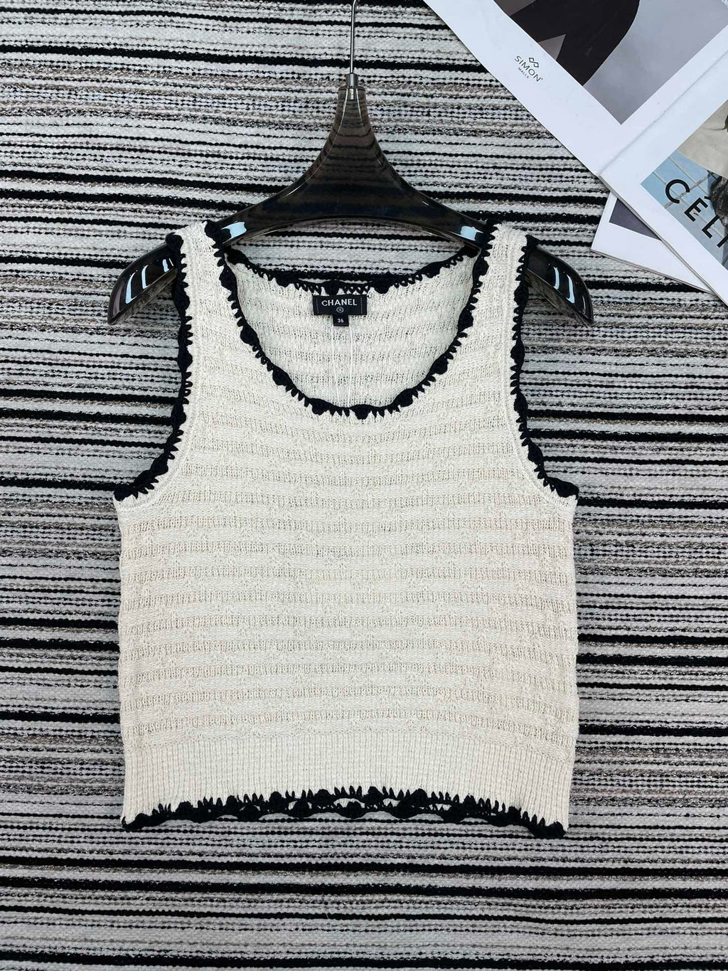 CHANEL 26S KNIT TANK TOP 954