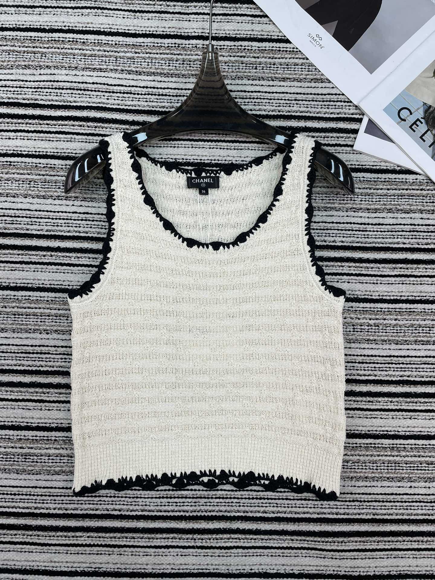 CHANEL 26S KNIT TANK TOP 954