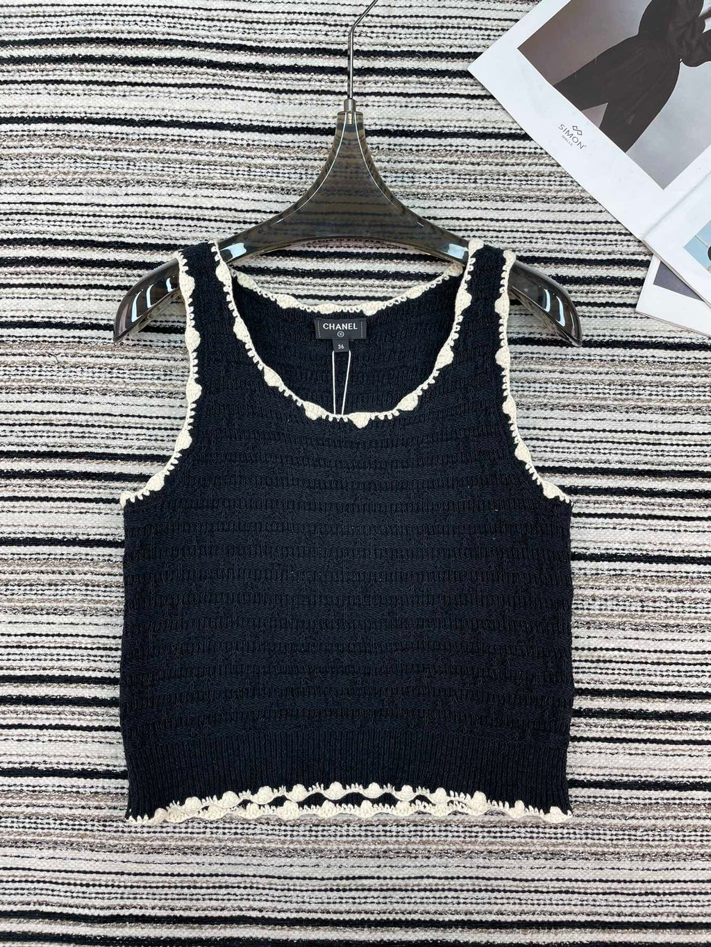 CHANEL 26S KNIT TANK TOP 953