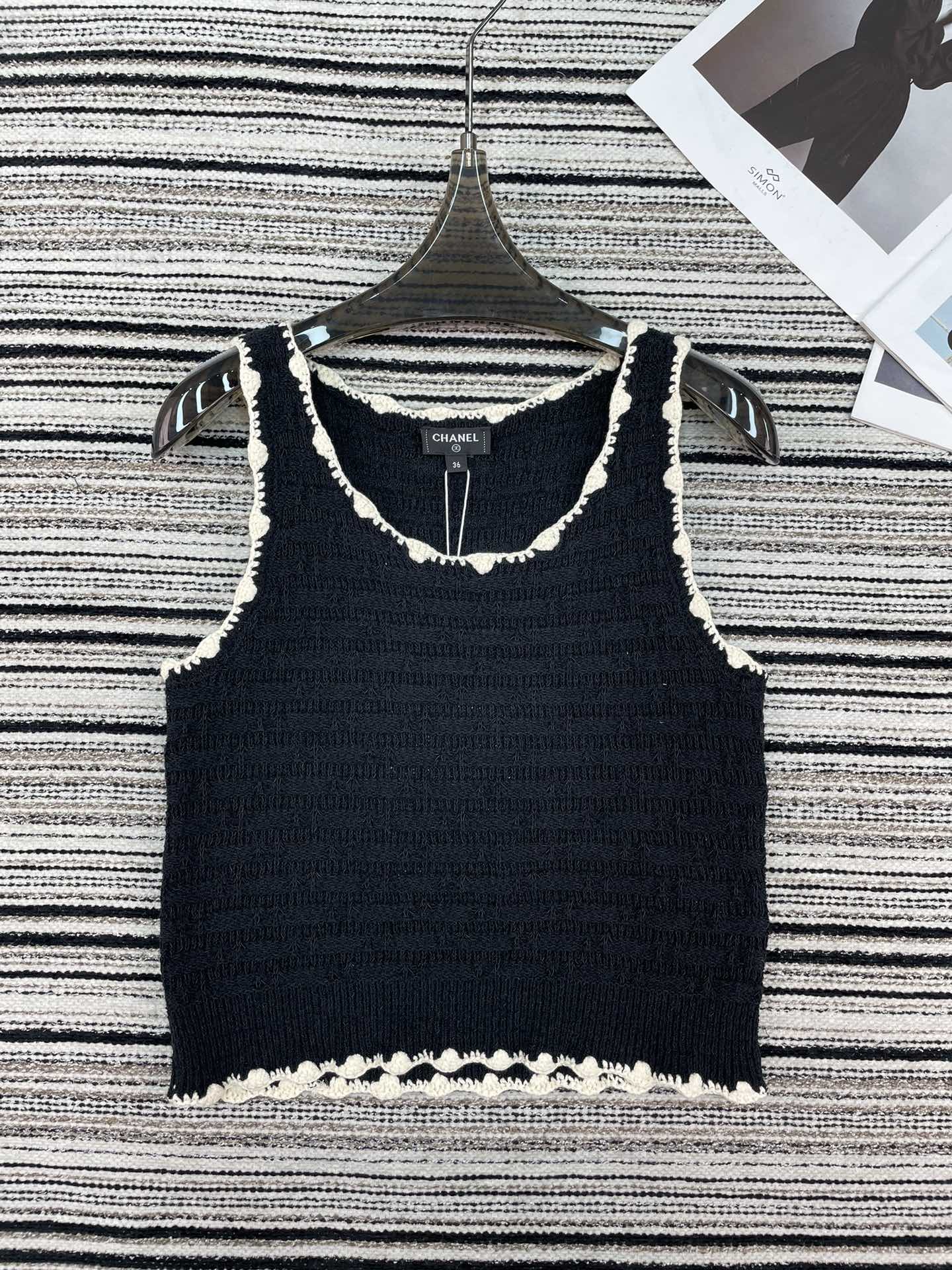 CHANEL 26S KNIT TANK TOP 953
