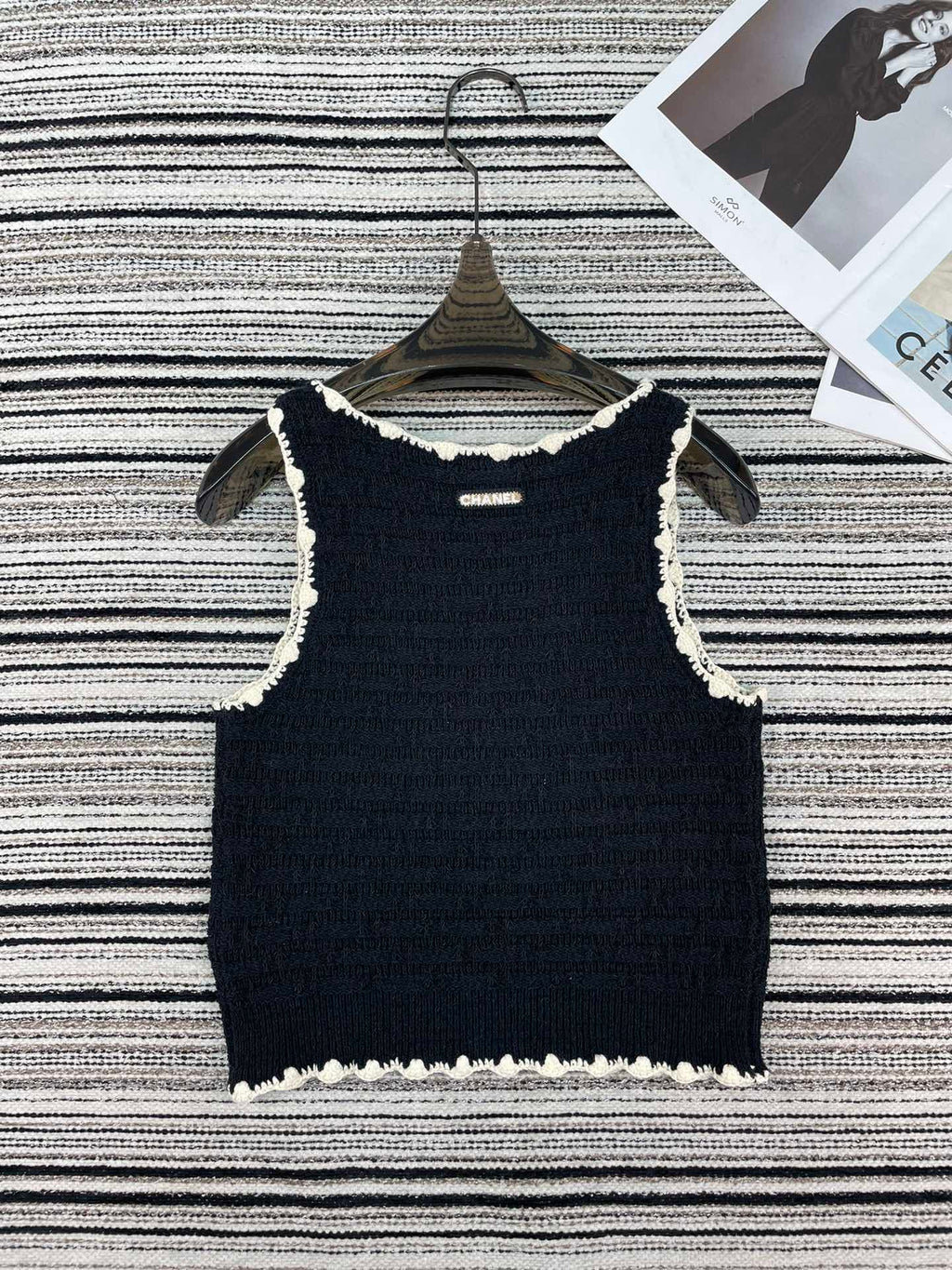 CHANEL 26S KNIT TANK TOP 953