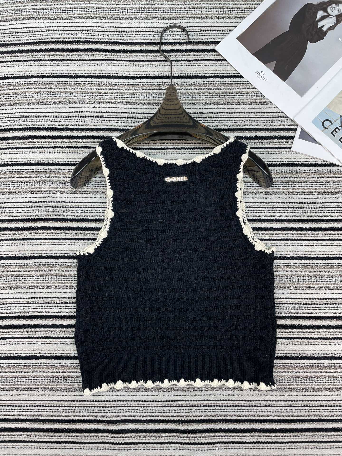 CHANEL 26S KNIT TANK TOP 953