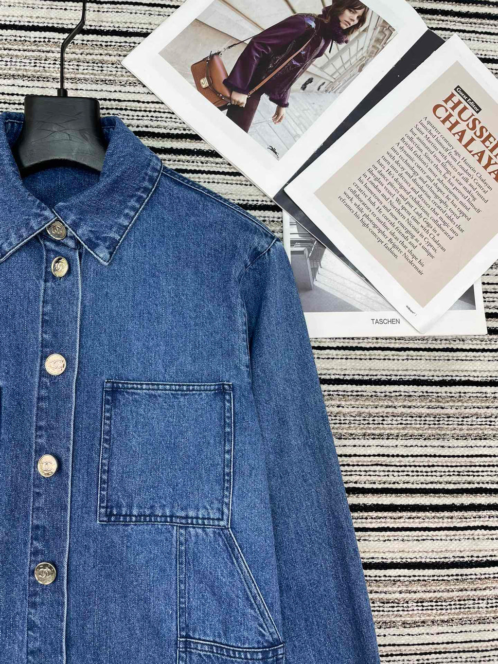 CHANEL 26S DENIM SHIRT 943