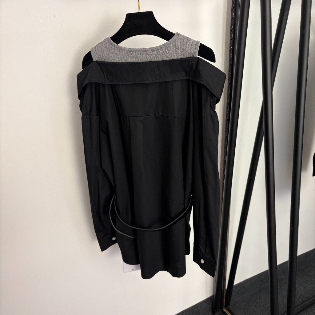 DIOR 26S TWO-PIECE LONG-SLEEVE SHIRT 1207