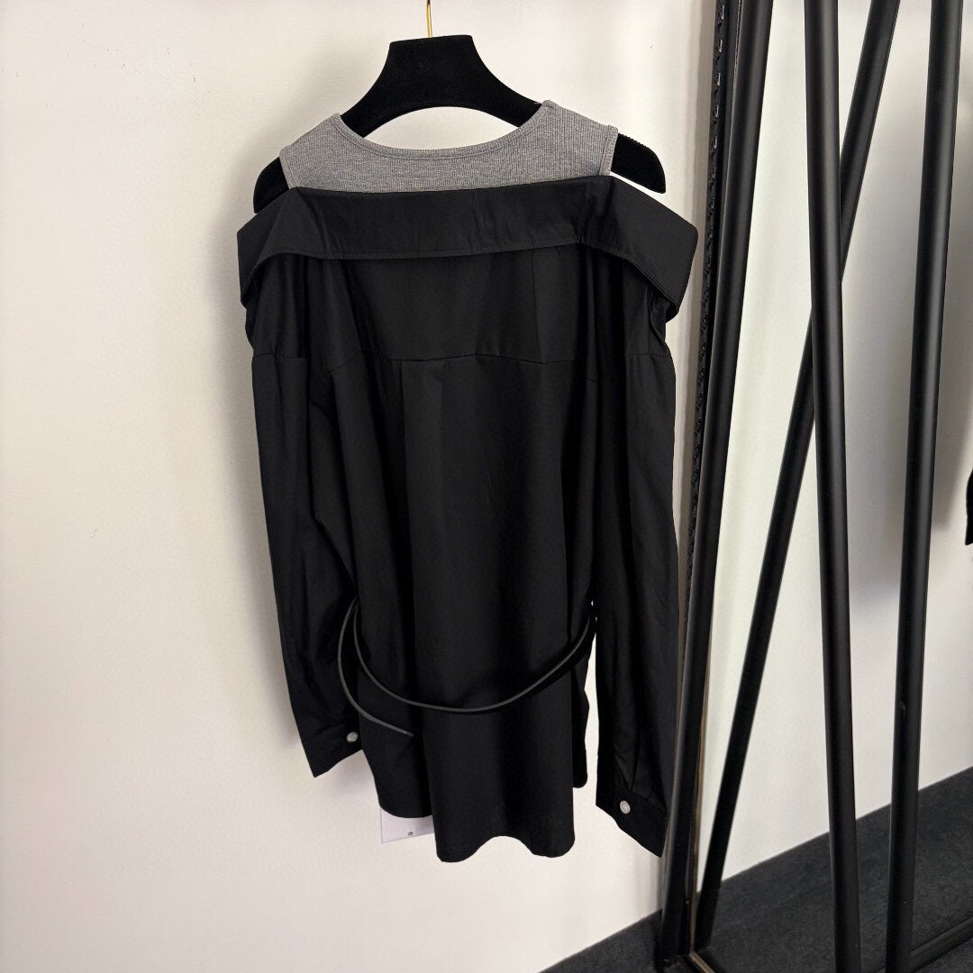 DIOR 26S TWO-PIECE LONG-SLEEVE SHIRT 1207