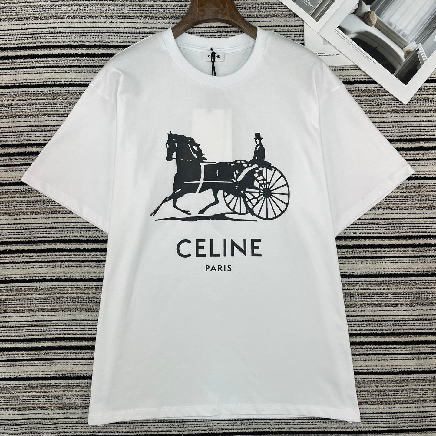 CELINE 26S SHORT SLEEVE T-SHIRT 112