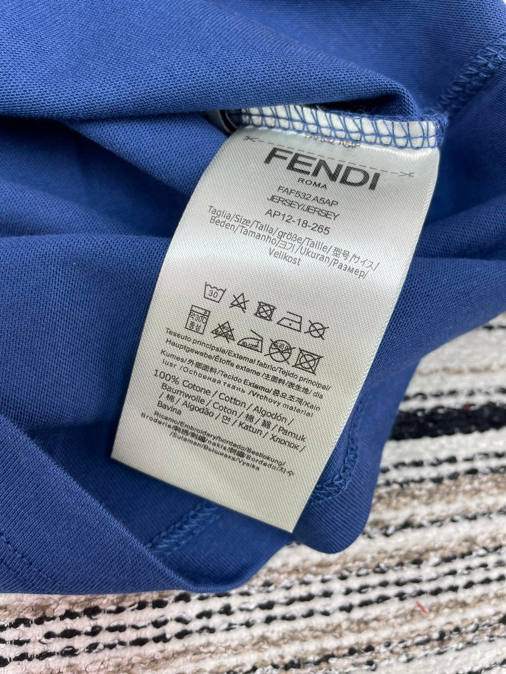 FENDI 26S SHORT SLEEVE T-SHIRT 169