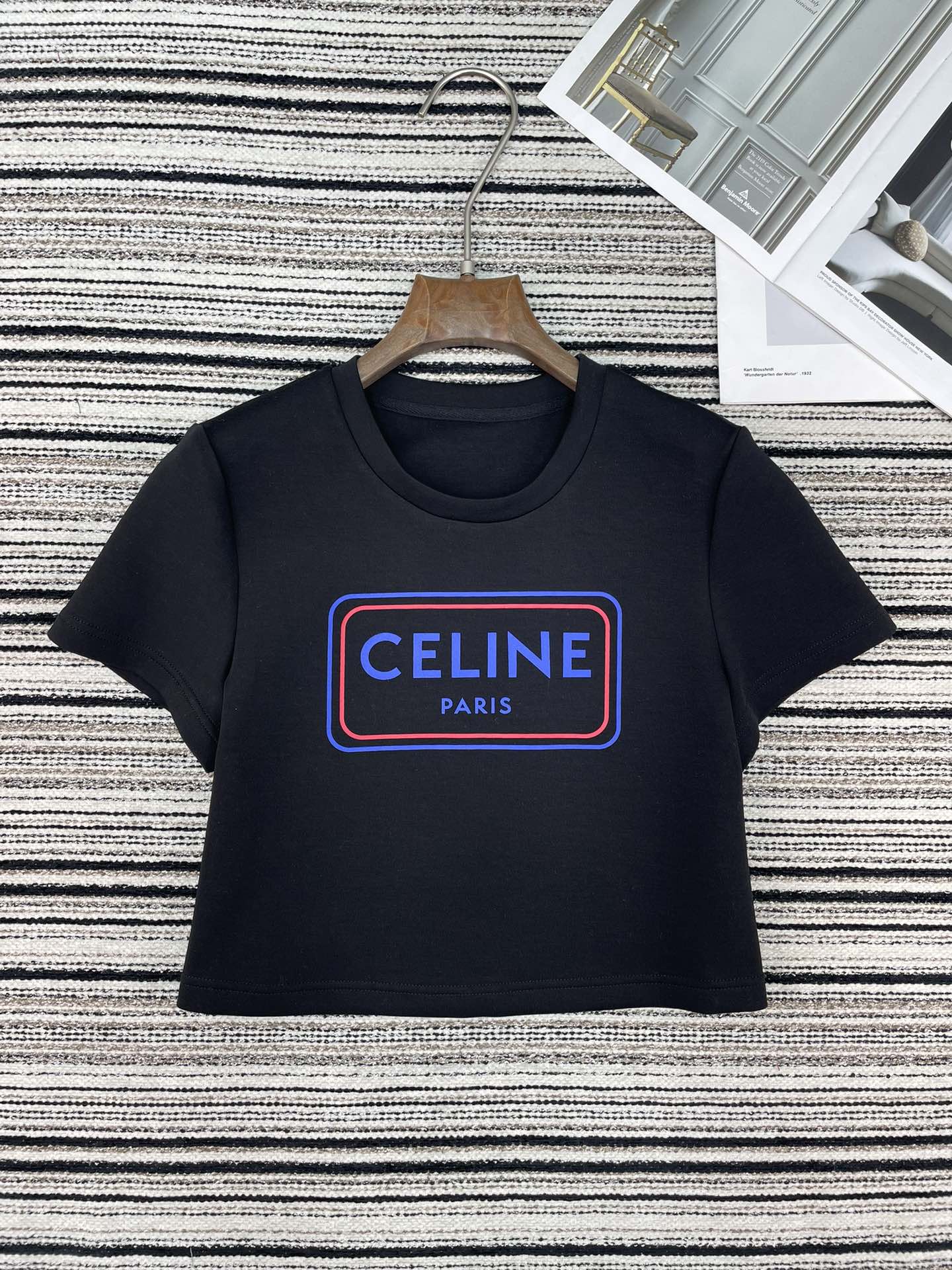 CELINE 26S SHORT SLEEVE TOP AND SHORTS SET 121
