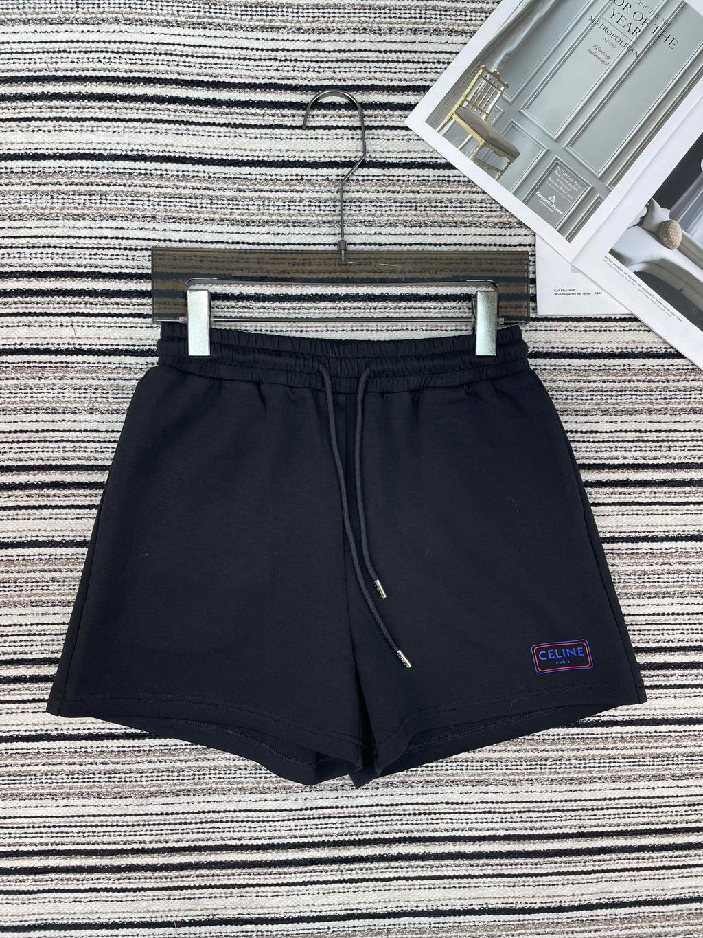 CELINE 26S SHORT SLEEVE TOP AND SHORTS SET 121