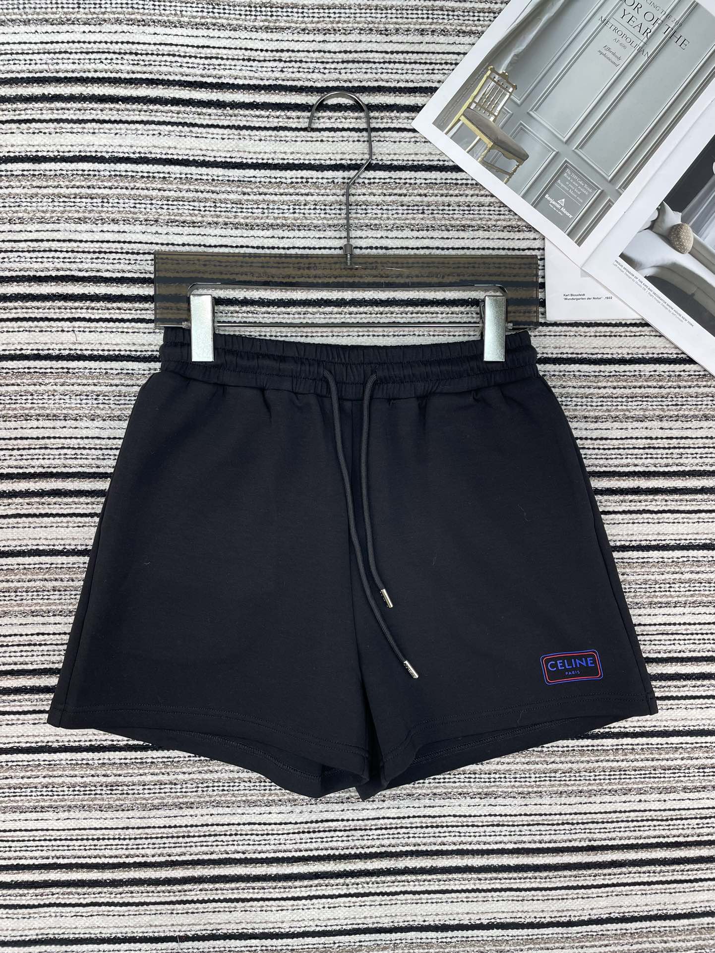 CELINE 26S SHORT SLEEVE TOP AND SHORTS SET 121