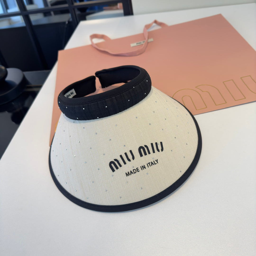 MIUMIU VISOR HAT STYLE 86