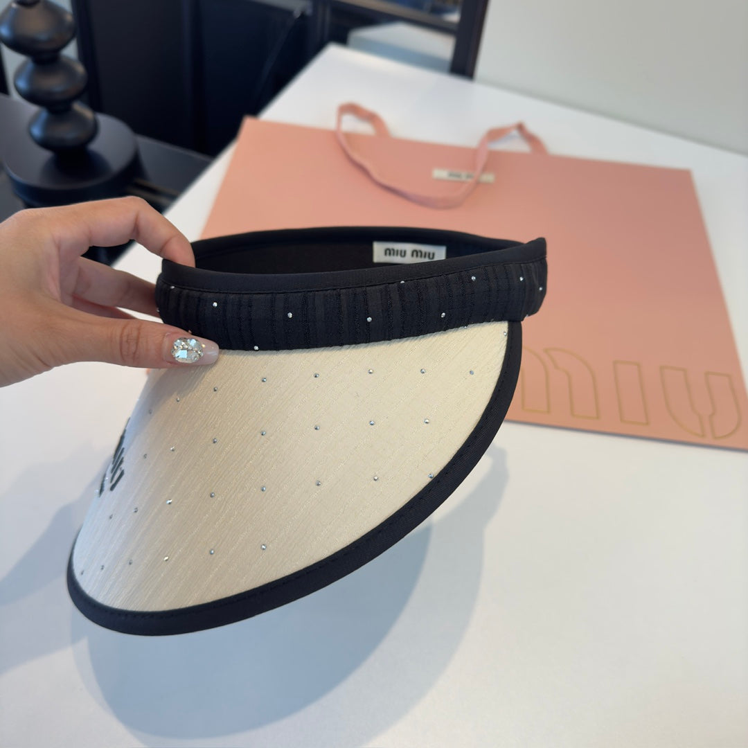 MIUMIU VISOR HAT STYLE 86