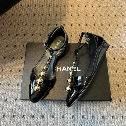 CHLOE 26S HIGH HEELS 20 MM IN BLACK PATENT CALFSKIN
