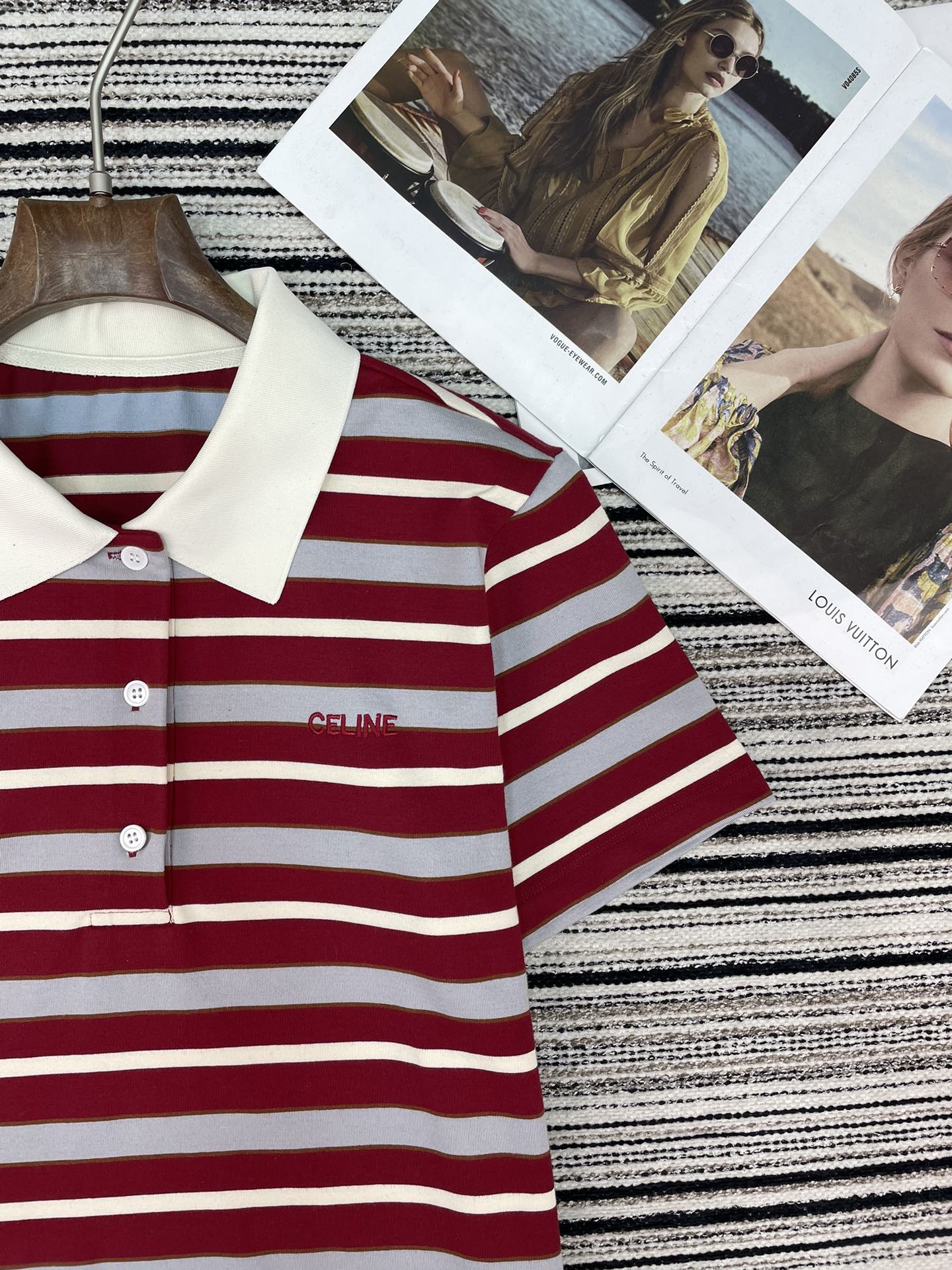 CELINE 26S SHORT SLEEVE POLO SHIRT 155