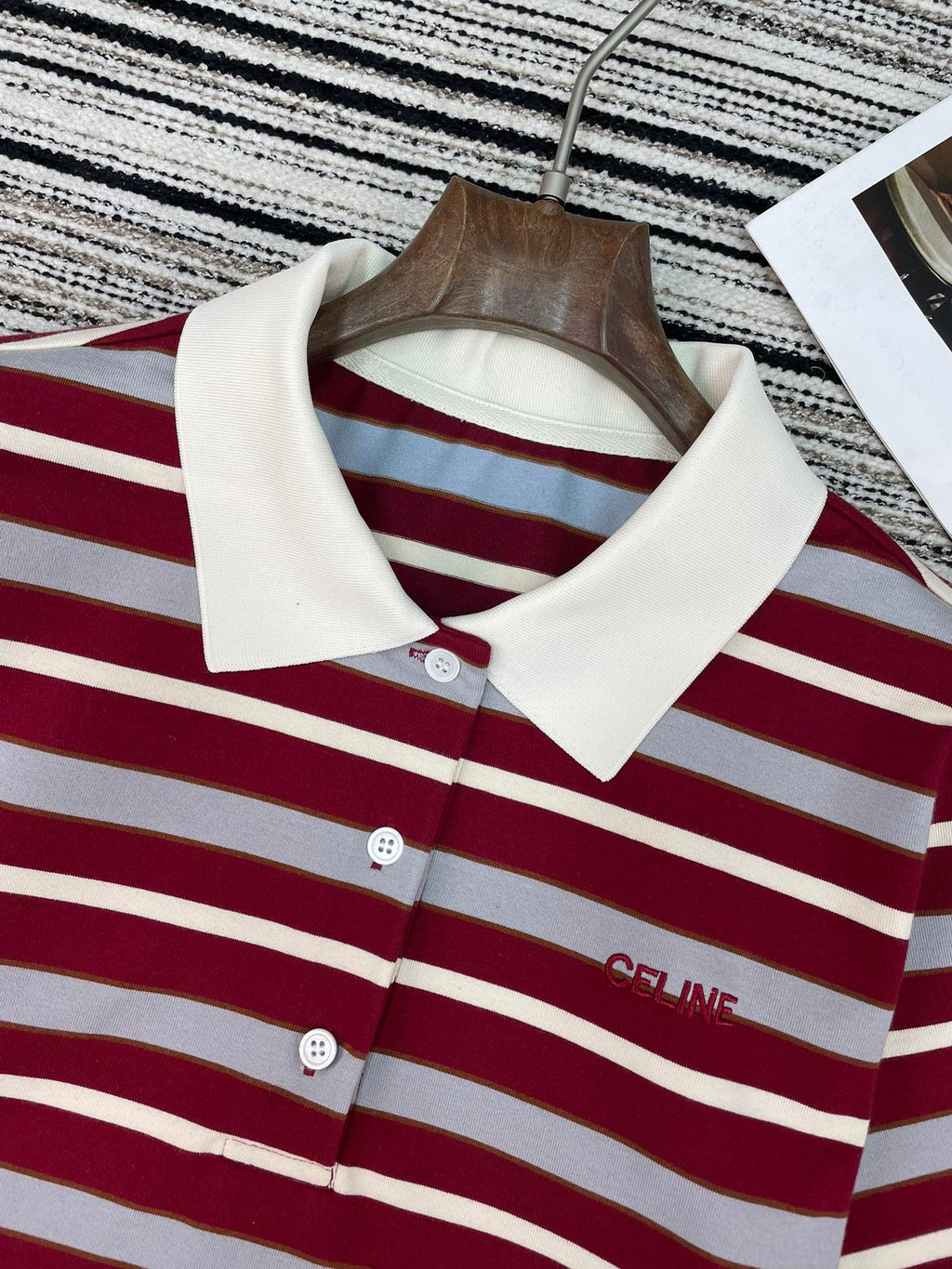 CELINE 26S SHORT SLEEVE POLO SHIRT 155