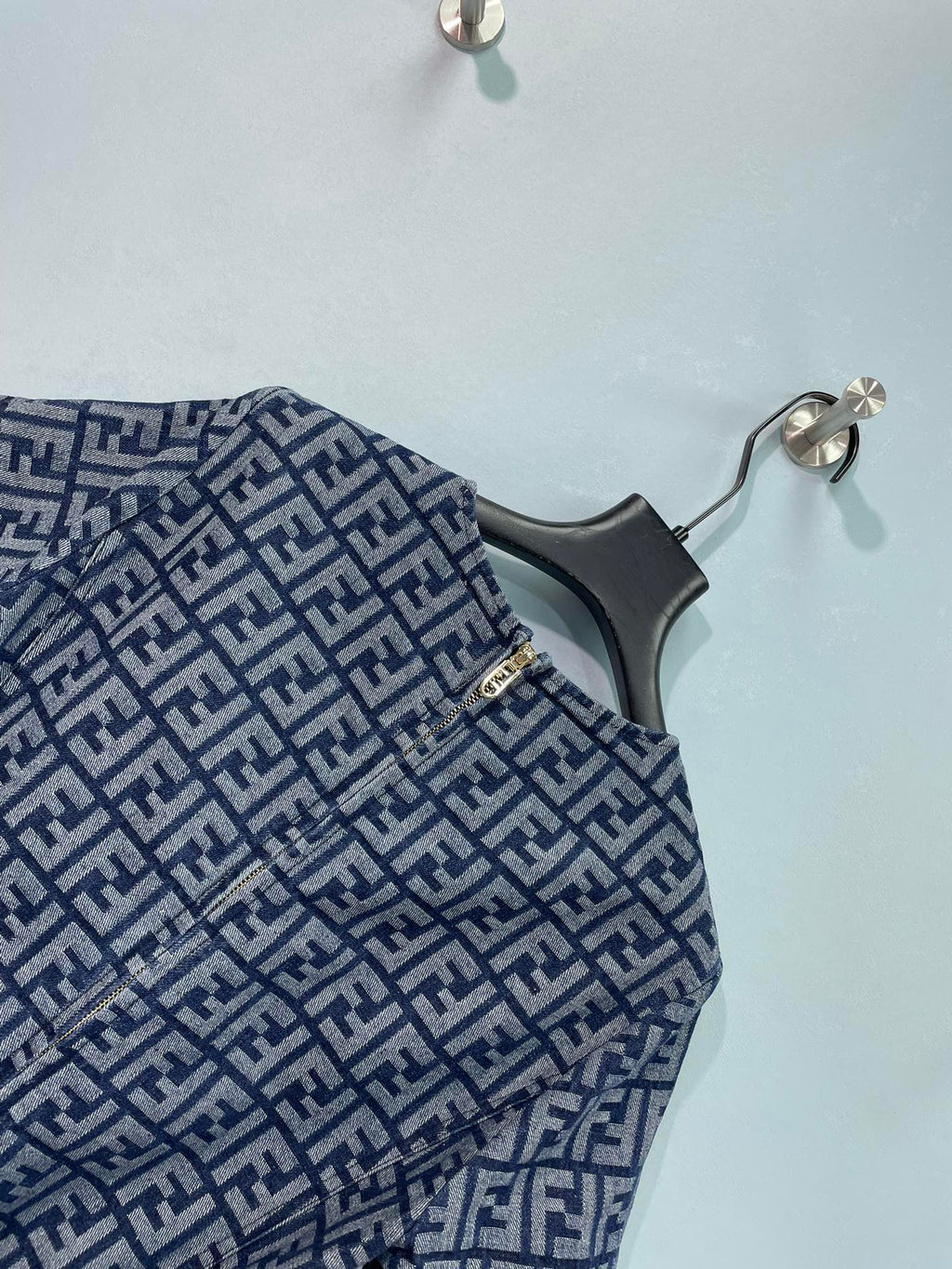 FENDI 26S SHORT SLEEVE MINI DRESS 039