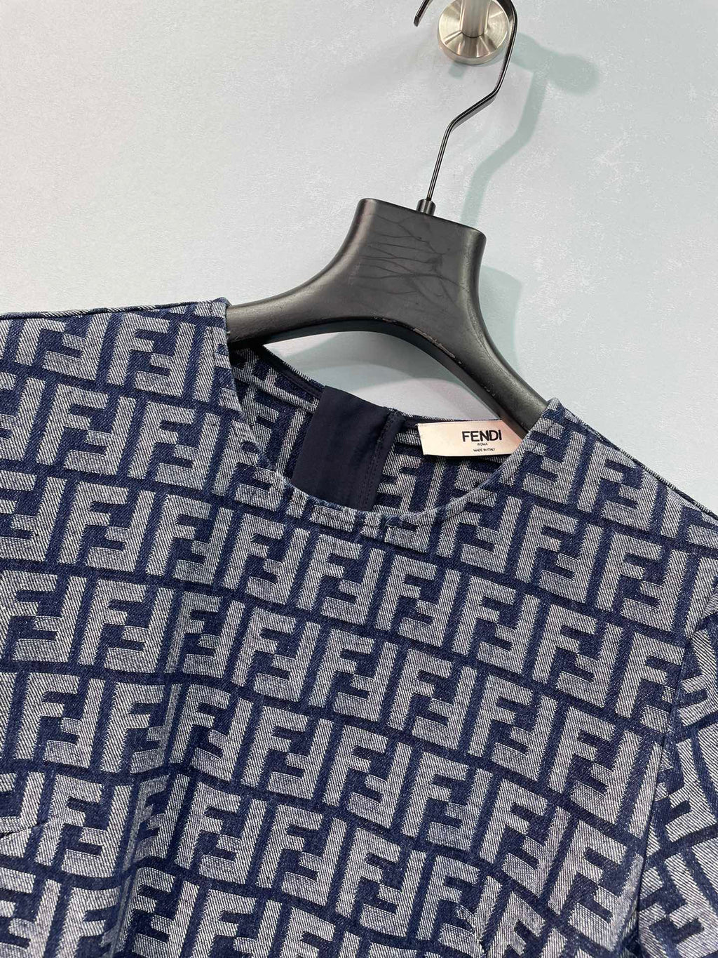 FENDI 26S SHORT SLEEVE MINI DRESS 039