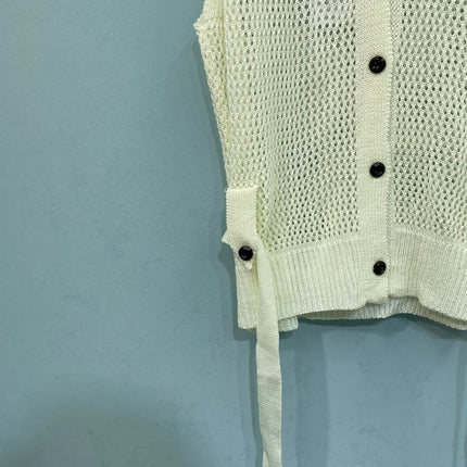 CHANEL 26S SLEEVELESS SWEATER STYLE 1055