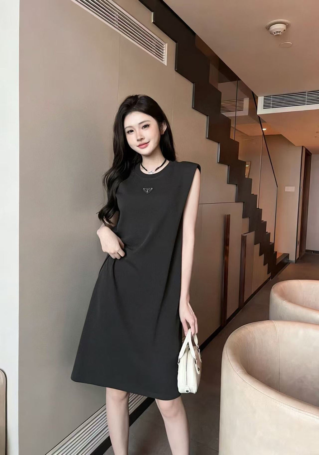 PRADA 26S SLEEVELESS DRESS STYLE 830