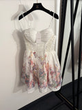 ZIMMERMANN 26S PATTERNED CAMI DRESS STYLE 9