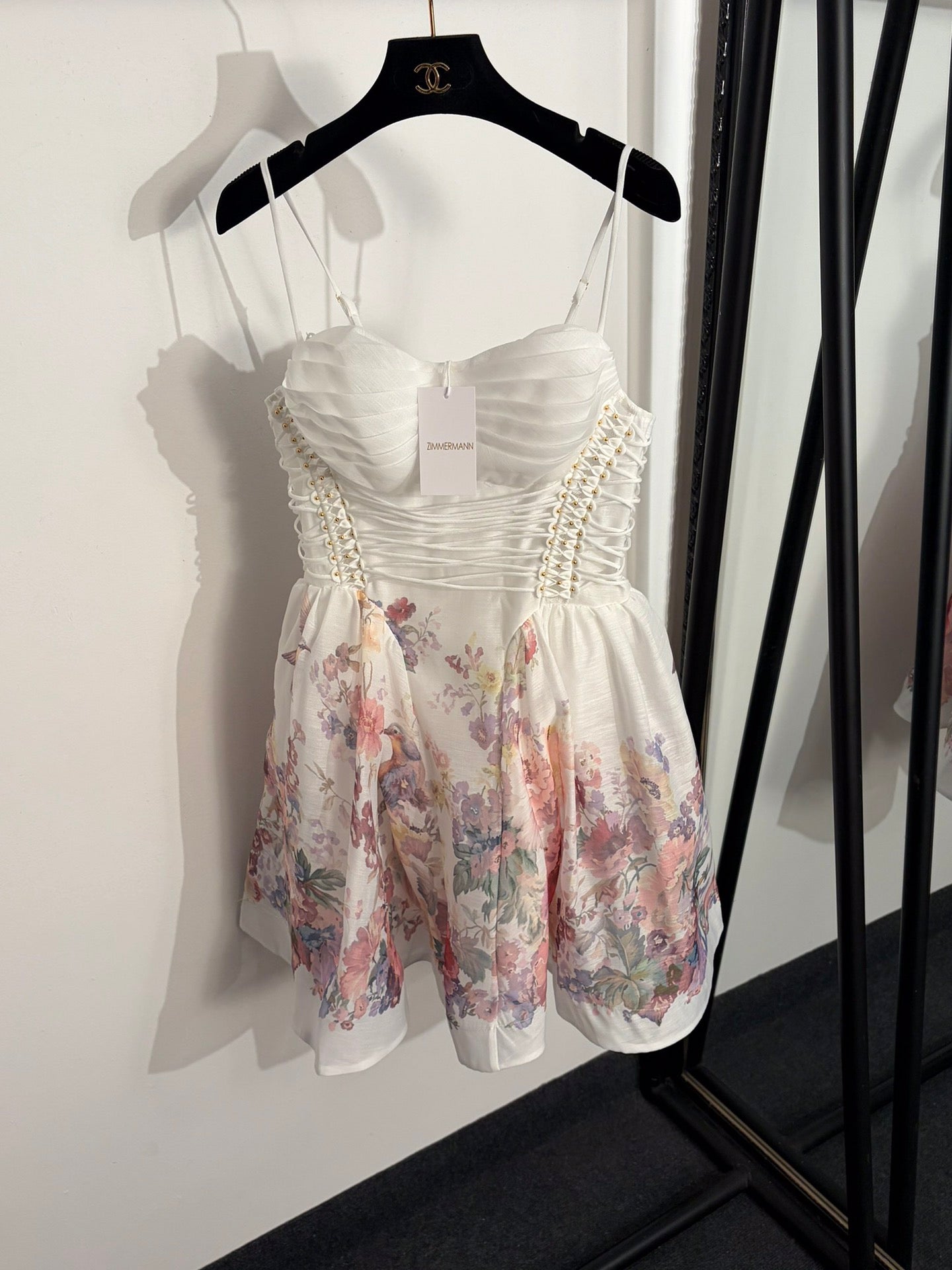 ZIMMERMANN 26S PATTERNED CAMI DRESS STYLE 9