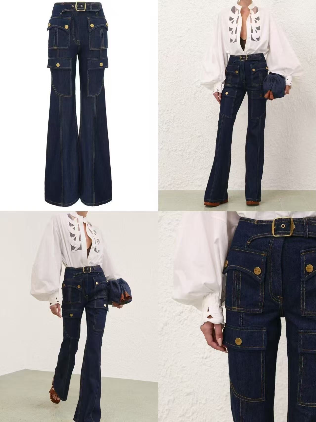 ZIMMERMANN 26S FLARED JEANS 311334