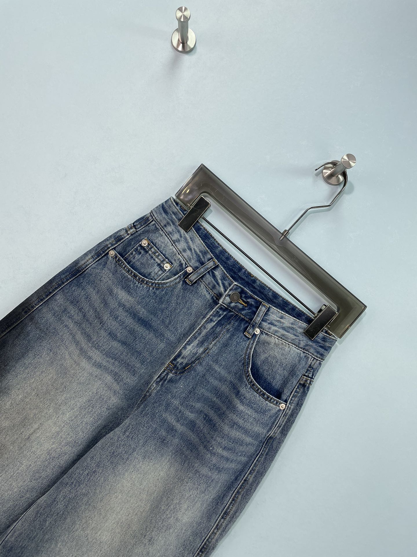 BALENCIAGA 26S WIDE LEG JEANS 006