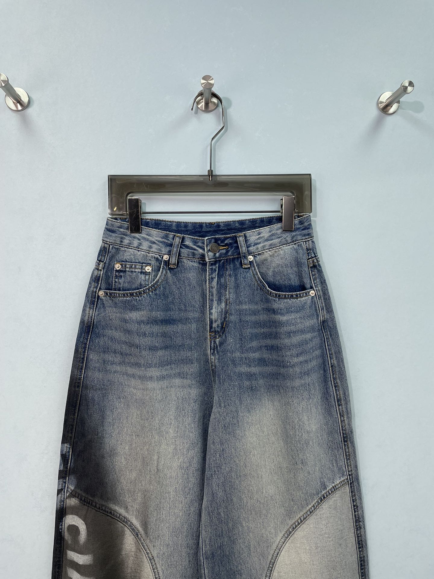 BALENCIAGA 26S WIDE LEG JEANS 006