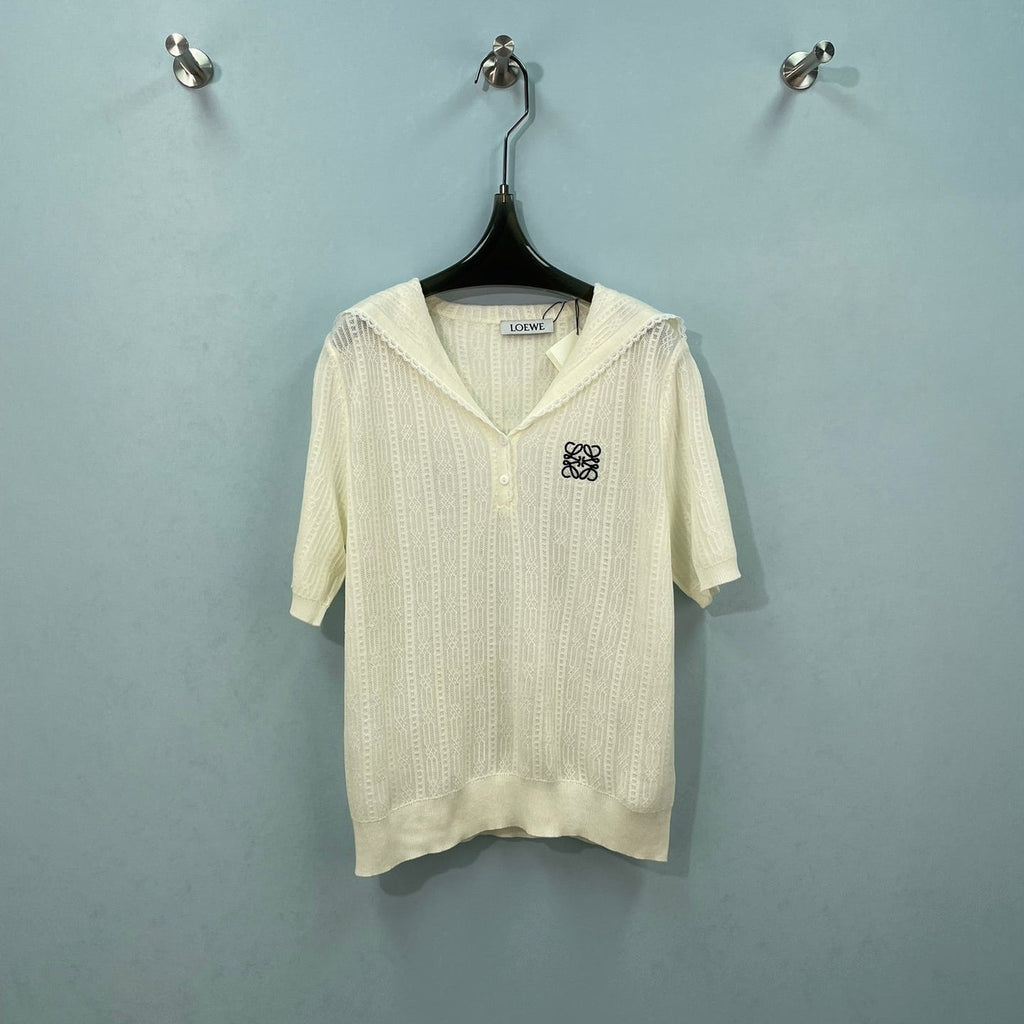 LOEWE 26S KNIT POLO SHIRT 501
