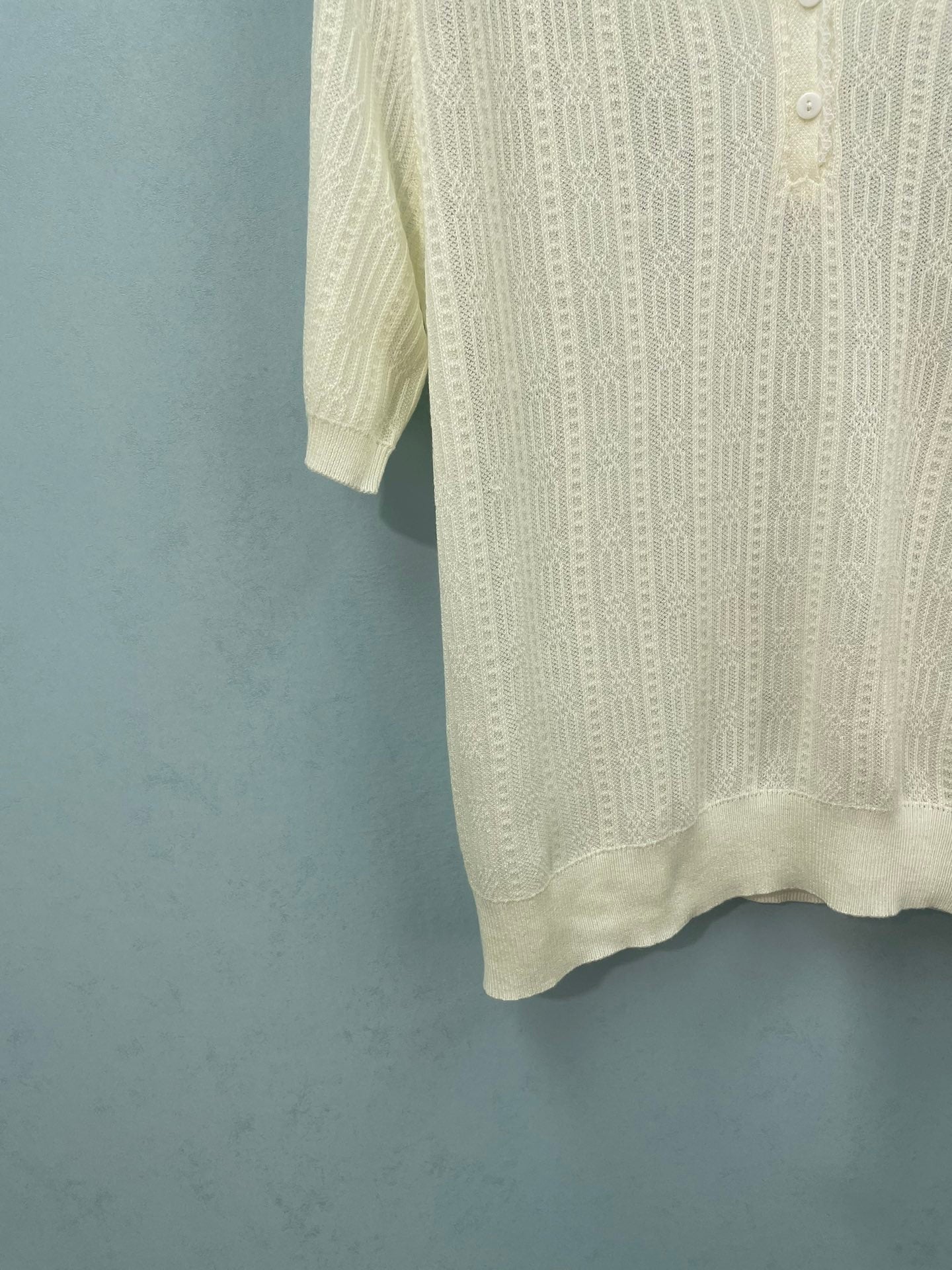 LOEWE 26S KNIT POLO SHIRT 501