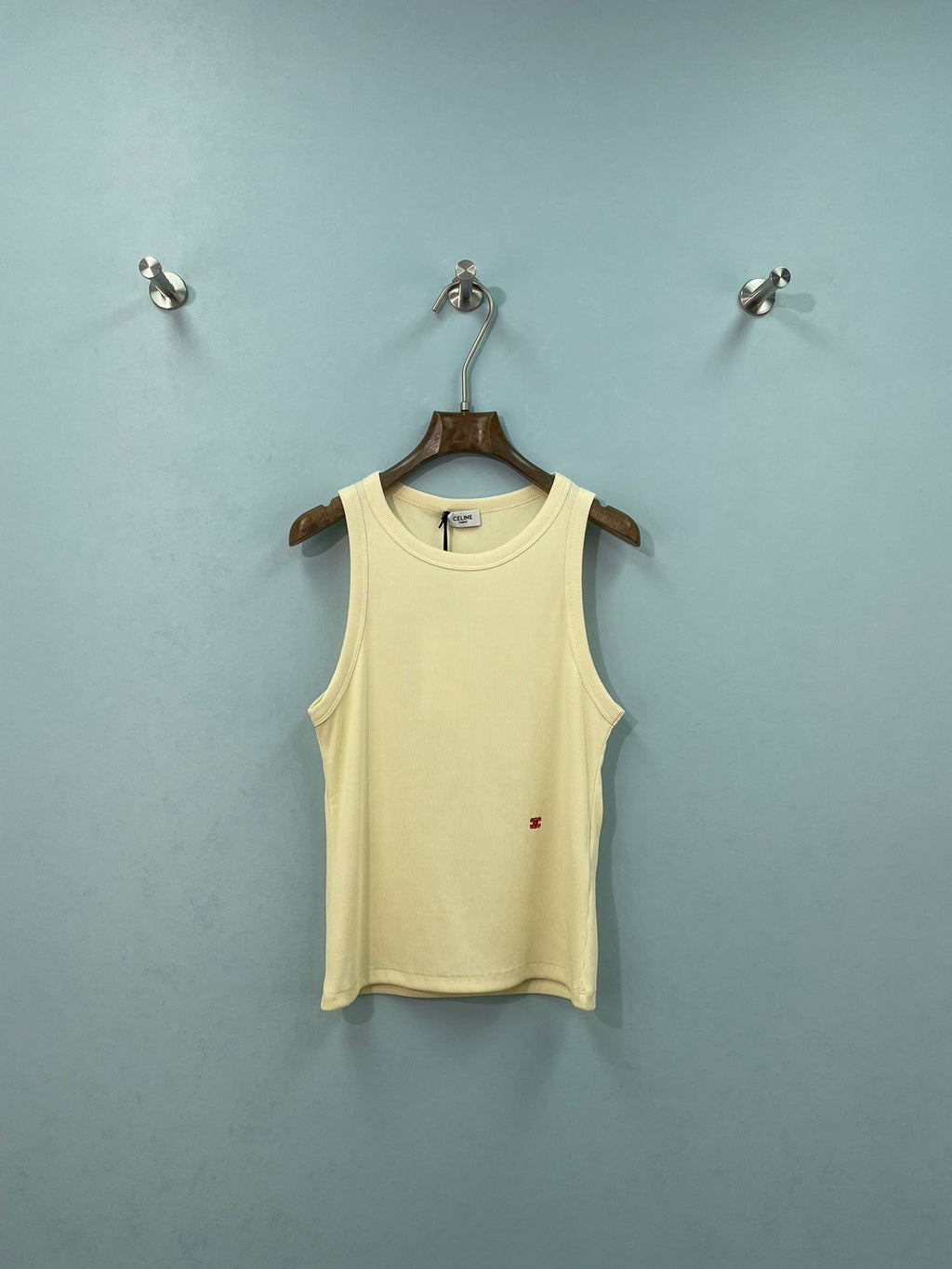 CELINE 26S SLEEVELESS KNIT TOP 388