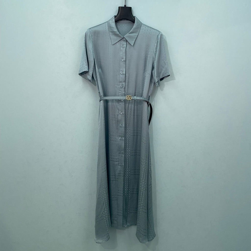 GUCCI 26S SHORT-SLEEVE SHIRT DRESS 459