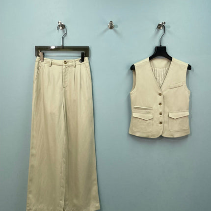 HERMES 26S SLEEVELESS BLAZER VEST 665
