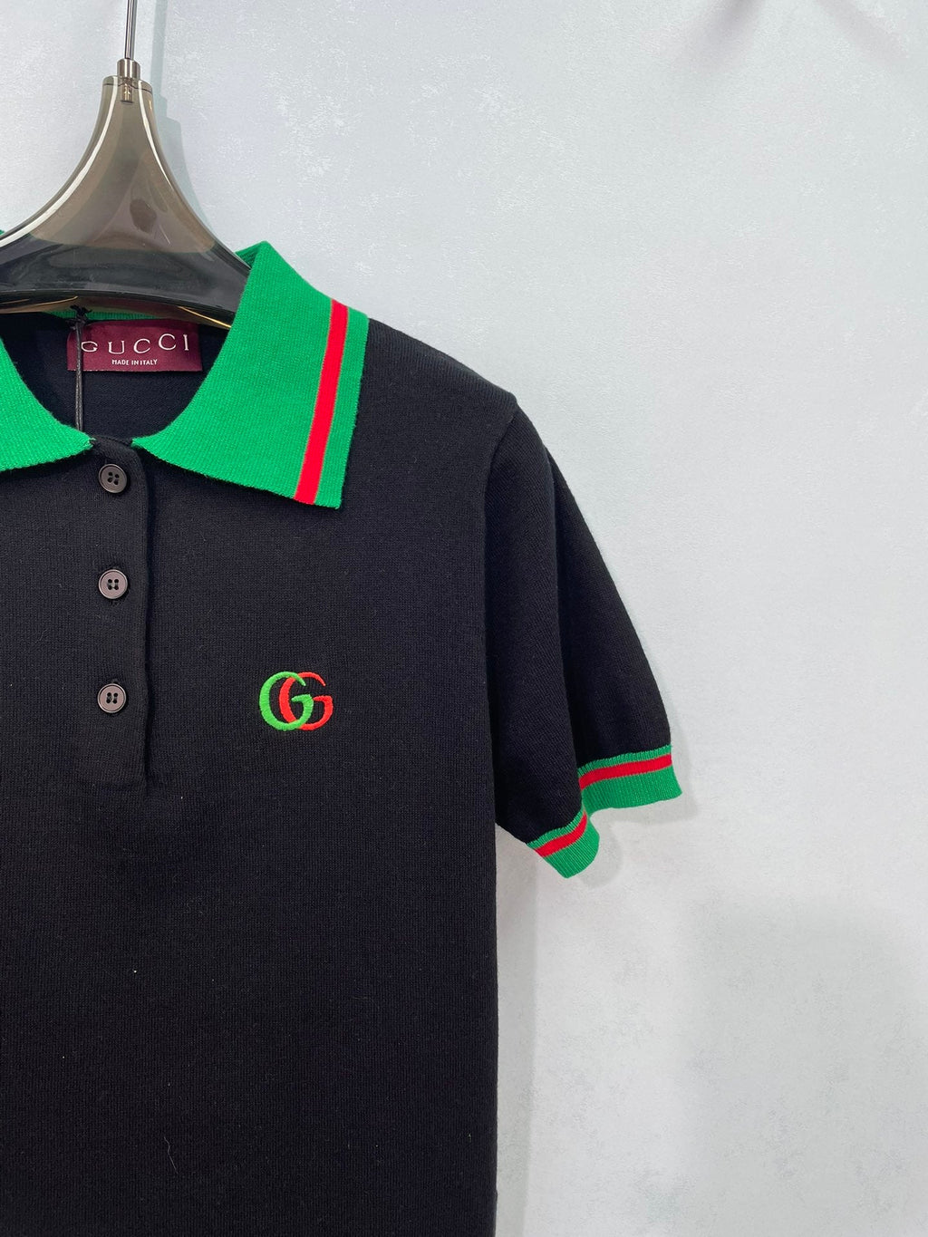 GUCCI 26S SHORT-SLEEVE KNIT TOP 446