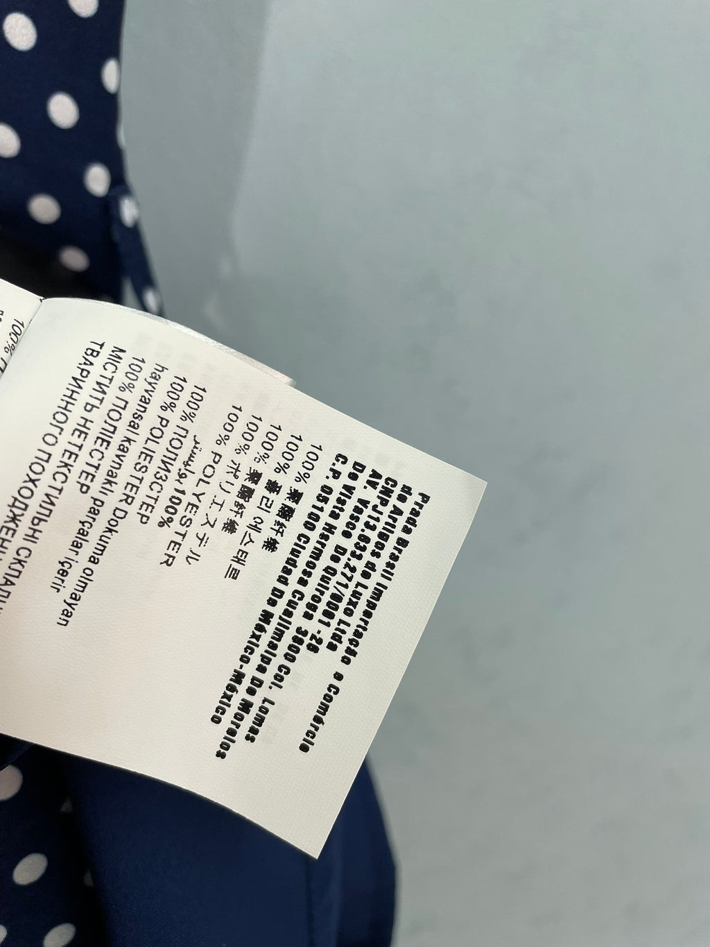 PRADA 26S POLKA DOT DRESS STYLE 989