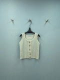 CHANEL 26S SLEEVELESS KNIT TOP 1472