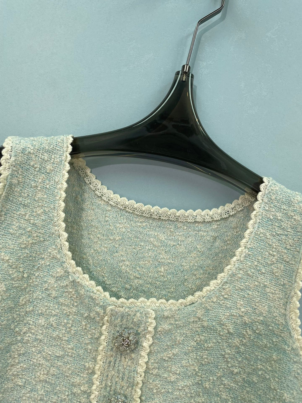 CHANEL 26S SLEEVELESS KNIT TOP 1472