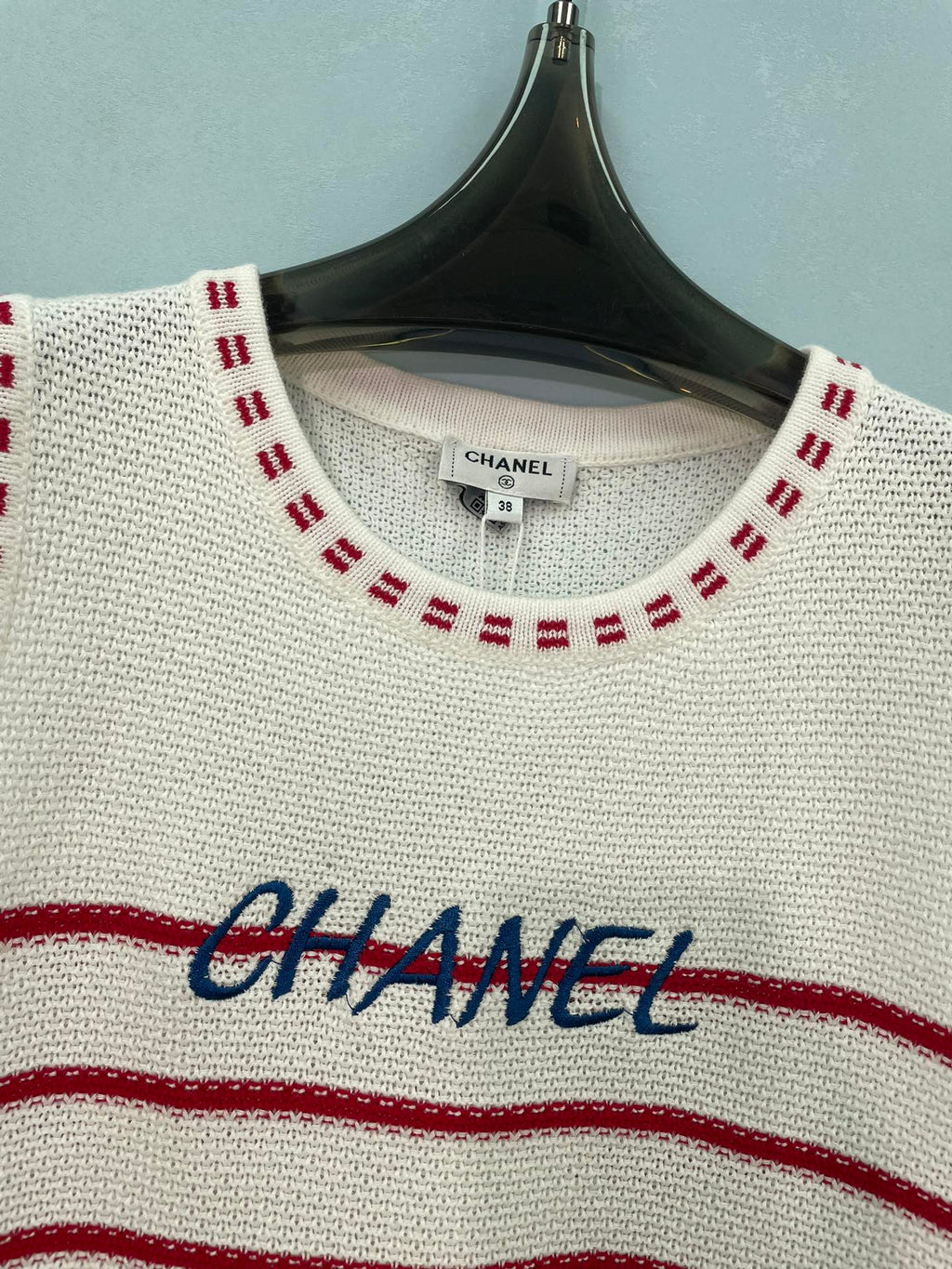 CHANEL 26S SLEEVELESS KNIT TOP 1403