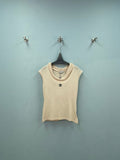 CHANEL 26S SLEEVELESS KNIT TOP 1402
