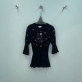 CHANEL 26S CHERRY KNIT TOP 1288