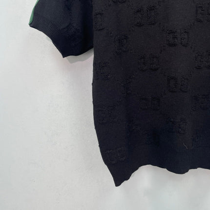 GUCCI 26S SHORT-SLEEVE KNIT TOP 540