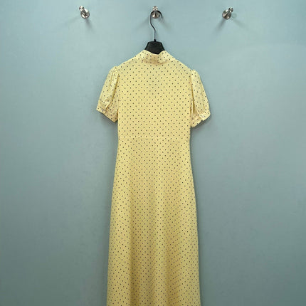 MIUMIU 26S BOW-TIE MIDI DRESS 1471