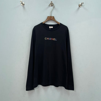 CHANEL 26S LONG SLEEVE CREW NECK T-SHIRT 1576
