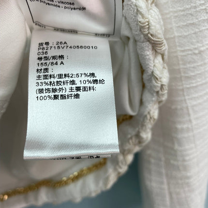 CHANEL 26S TWEED JACKET 1563