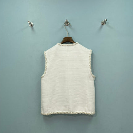 CHANEL 26S TWEED VEST 1562