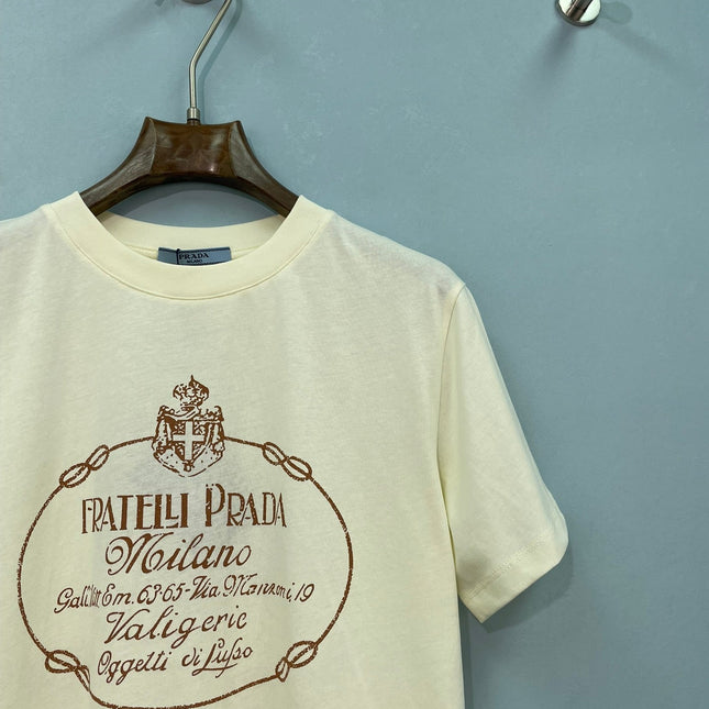 PRADA 26S CREW-NECK T-SHIRT 1142