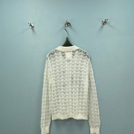 CHANEL 26S OPENWORK KNIT CARDIGAN 1599