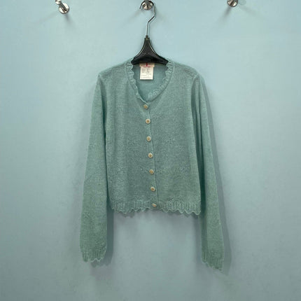 CHANEL 26S V-NECK KNIT CARDIGAN 1603