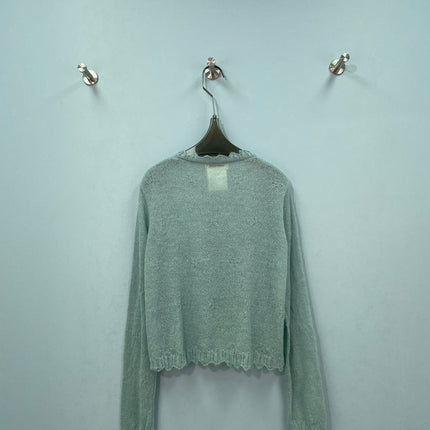 CHANEL 26S V-NECK KNIT CARDIGAN 1603