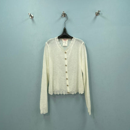 CHANEL 26S V-NECK KNIT CARDIGAN 1602